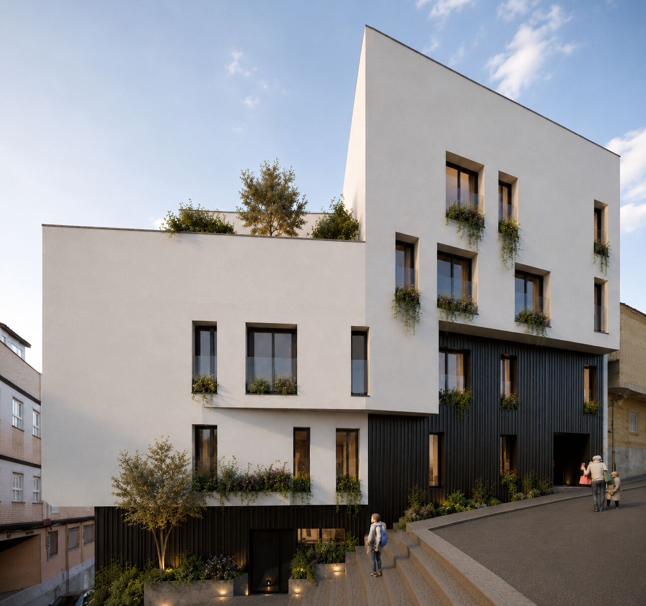 Volumetría del Edificio CENTRVM